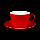 Wonderful World Kaffeetasse + Untertasse Red Neuware