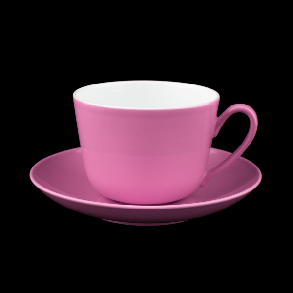 Wonderful World Kaffeetasse + Untertasse Pink