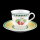 French Garden Kaffeetasse + Untertasse Vitro Porzellan Neuware