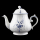 Alt Luxemburg Teekanne Vitro Porzellan neuwertig