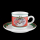 Foxwood Tales Christmas Kaffeetasse + Untertasse neuwertig