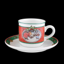 Foxwood Tales Christmas Kaffeetasse + Untertasse Neuware