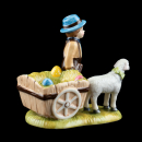 Farmers Spring Teelichthalter Junge mit Wagen