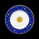 Sun, Moon & Stars Frühstücksteller blau
