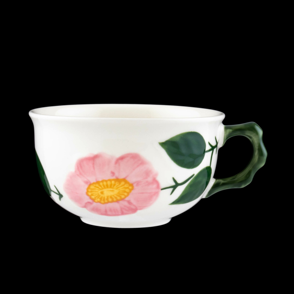 Wildrose Teetasse Premium Porcelain neuwertig