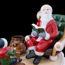 Christmas Toys Santa mit Buch