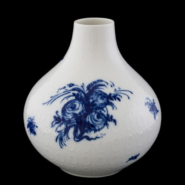 Romanze in Blau Vase