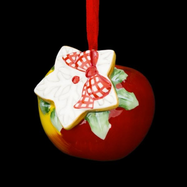 Winter Bakery Decoration Anhänger Apfel