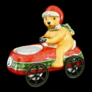 Nostalgic Dreams Teddy auf Holzwagen