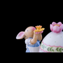 Bunny Family Osterei Dose Hase schmückt im V&B-Geschenkkarton