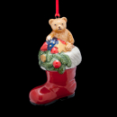 Nostalgic Ornaments Stiefel mit Teddy